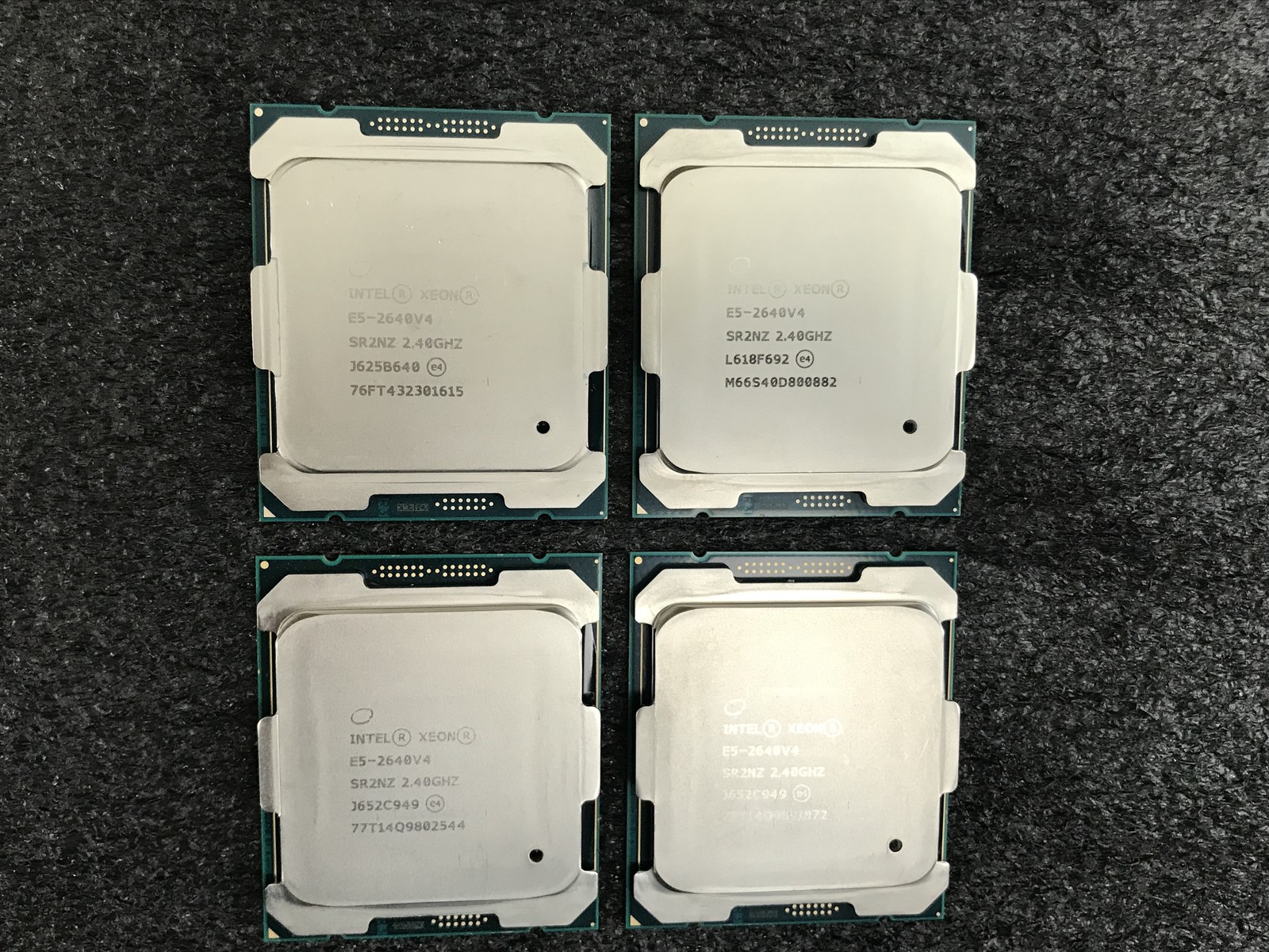 (Lot of 4) Intel Xeon E5-2640V4 2.40GHz 10-Core CPU Processor SR2NZ – CPU296*