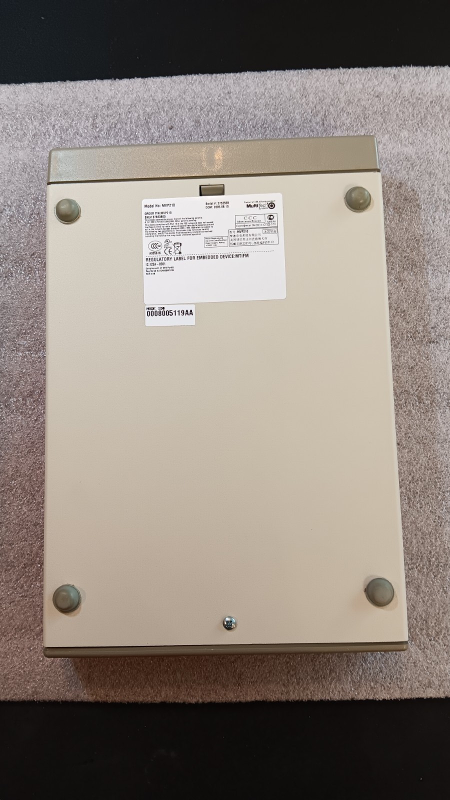 Multi-Tech MVP210 MultiVoIP 2 FXS /2 FXS Port Gateway