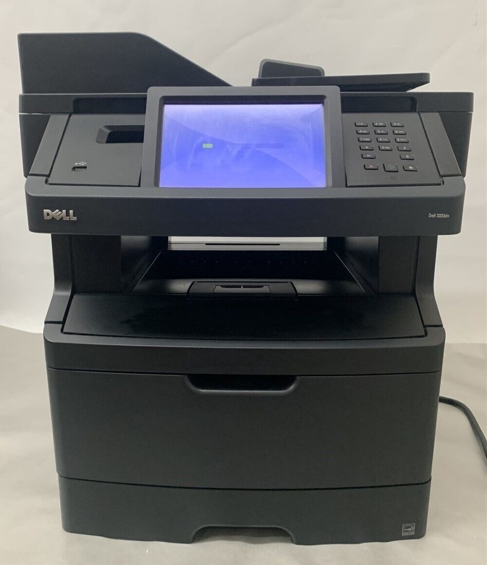 Dell 3333dn Copy Scan Print 600x600DPI Monochrome Multifunction Laser Printer