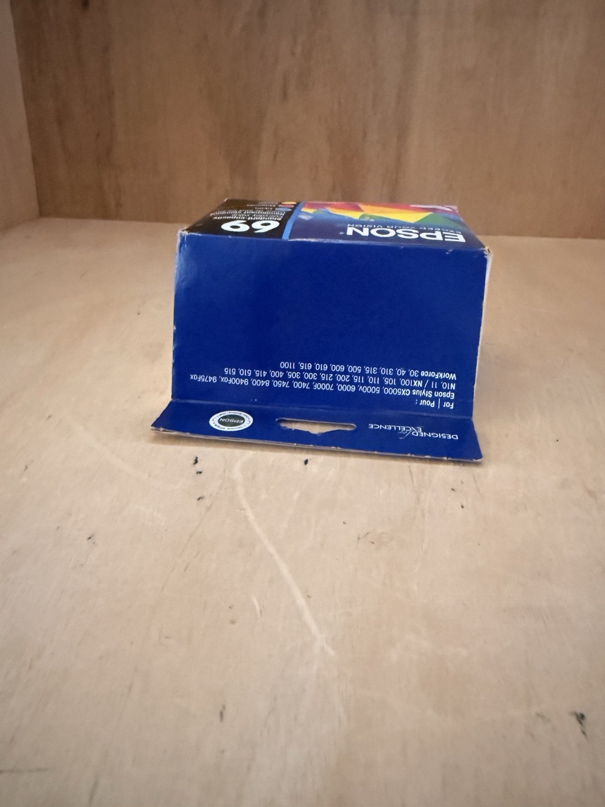 Epson – 69 Standard Capacity – B/M/Y/C Cartridge – Exp. 01/2016-New/Sealed