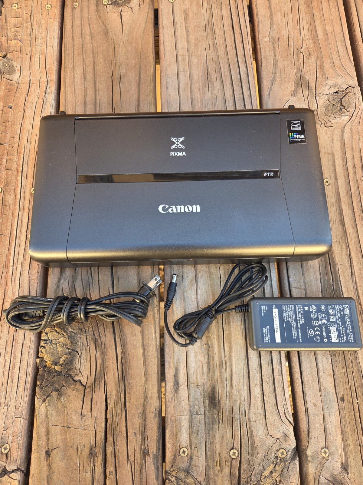 Canon PIXMA iP110 Wireless Mobile Inkjet Printer Portable Travel AirPrint Color