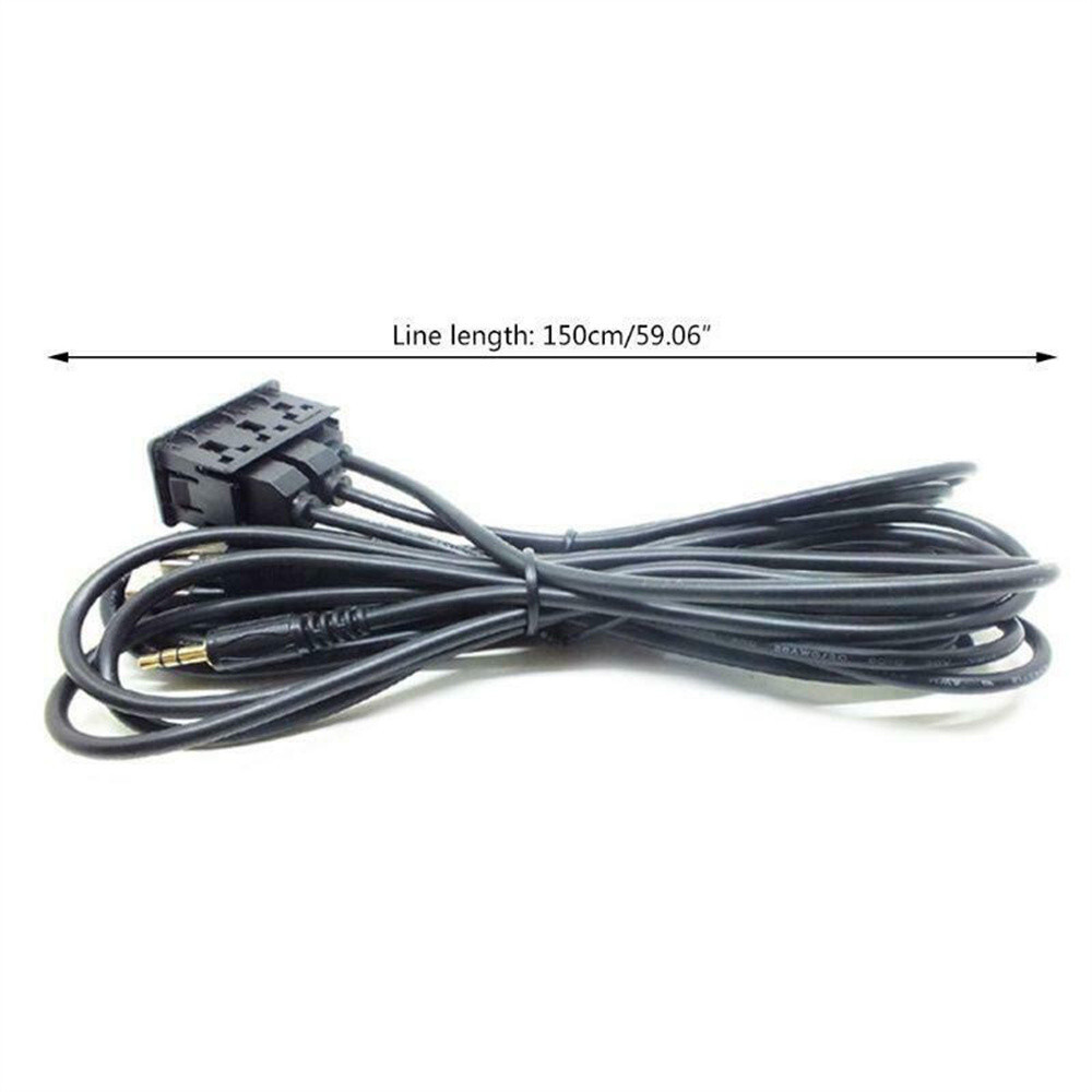 Dash AUX Flush Panel Mount Extension Cable Adapter 2 USB Port For Car Truck SUV