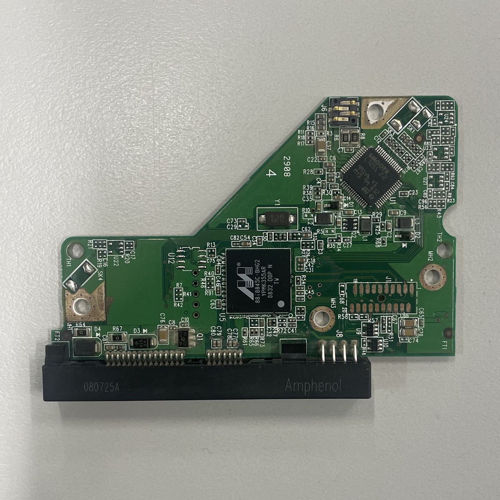 WD WD800AAJS-60B4A0 3.5″ 80 GB SATA HDD PCB 2060-701537-003 DCM: HHRNNT2AGN