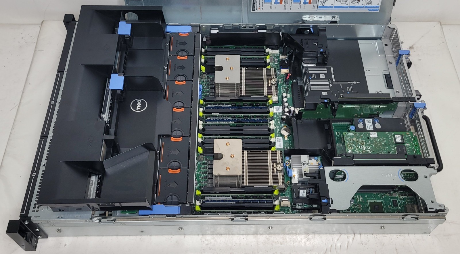 Dell PowerEdge R720 Dual Intel Xeon E5-2637 v2 @3.50GHz 96GB RAM No HDD H710