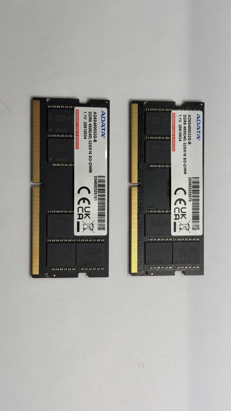 ADATA 64GB (2x32GB) DDR5-4800 SO-DIMM Laptop Memory RAM Kit