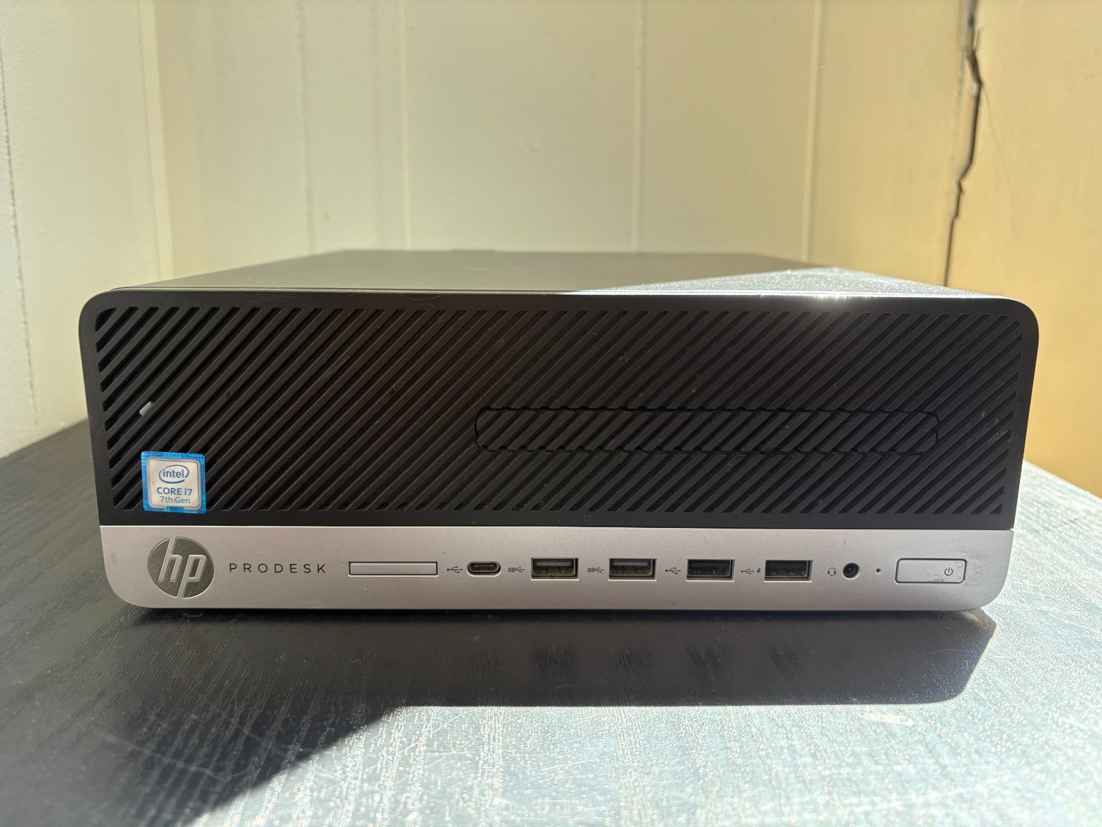 HP ProDesk 600 G3 SFF Desktop PC i7-7700 3.6GHz 16GB RAM 2TB HDD Windows 10 Pro