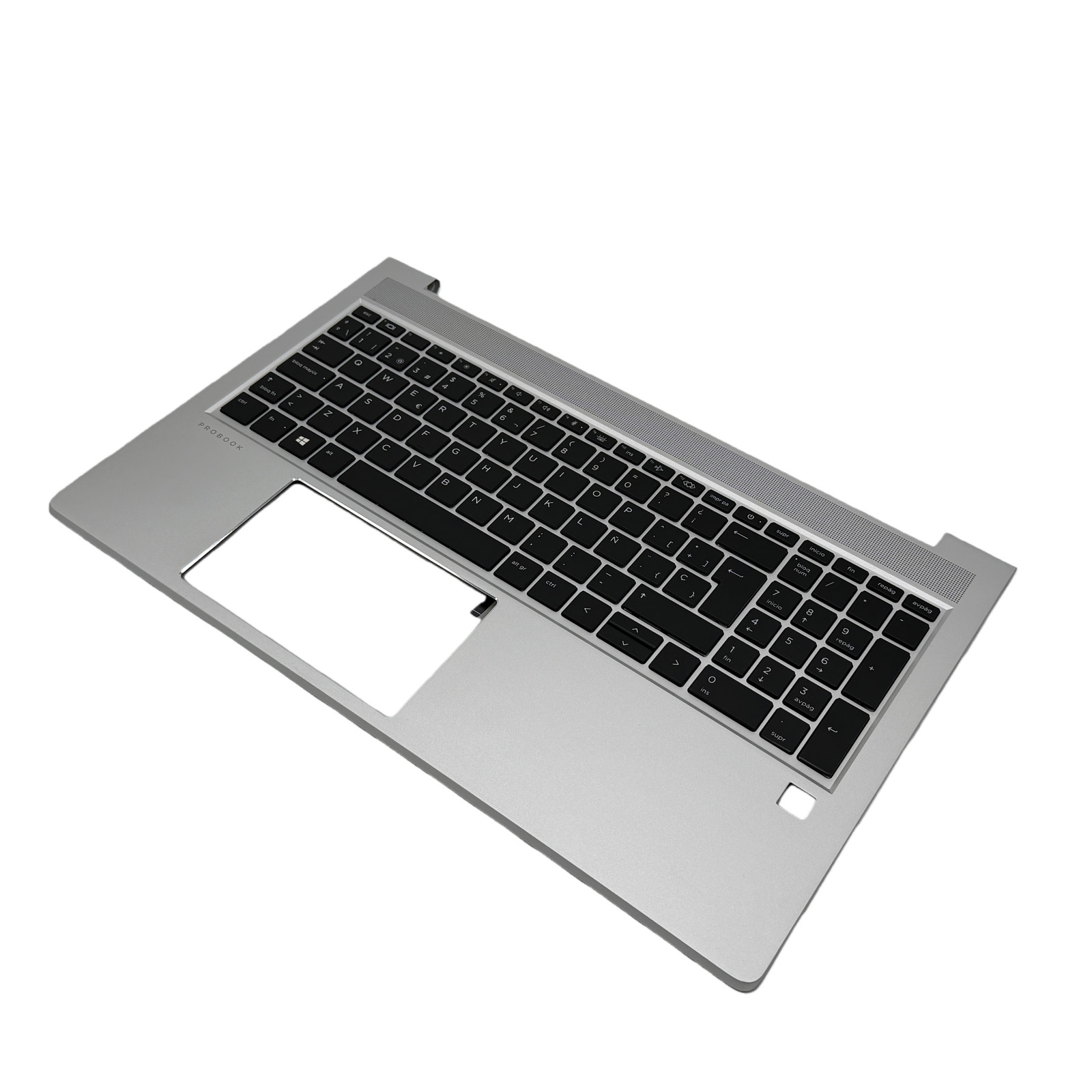 For HP ProBook 450 G8 455 G8 Spanish Backlit Keyboard Palmrest Upper Case