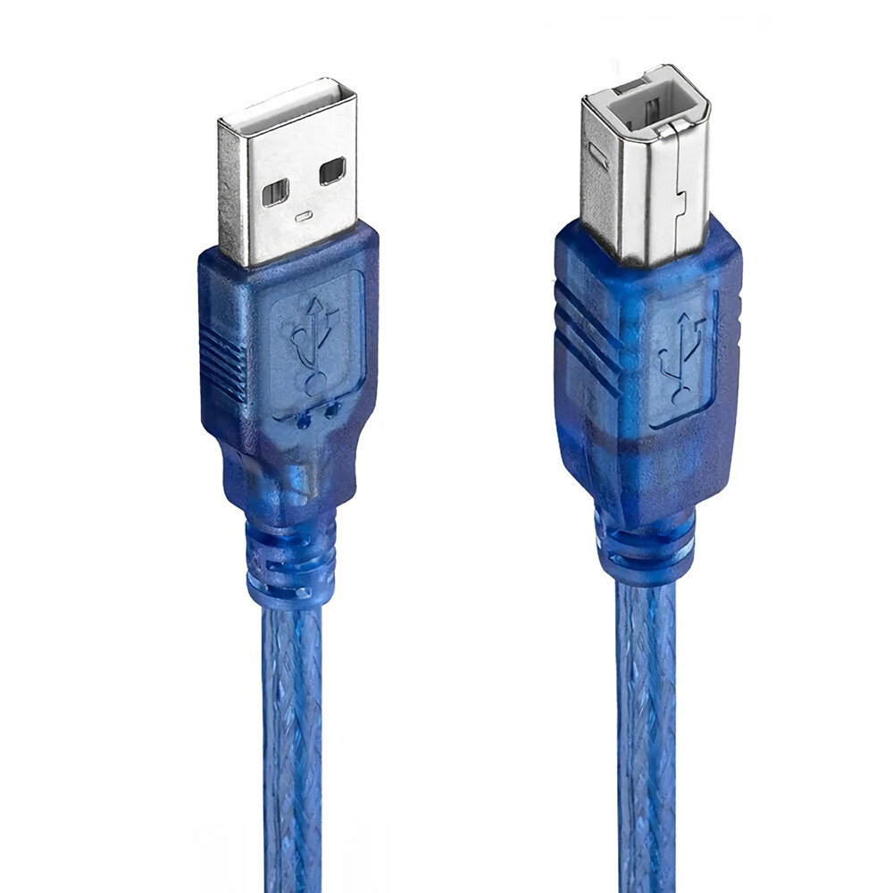 20 inch 50cm Printer Cable USB 2.0 A Male to B Male Cord for HP Epson Canon Dell