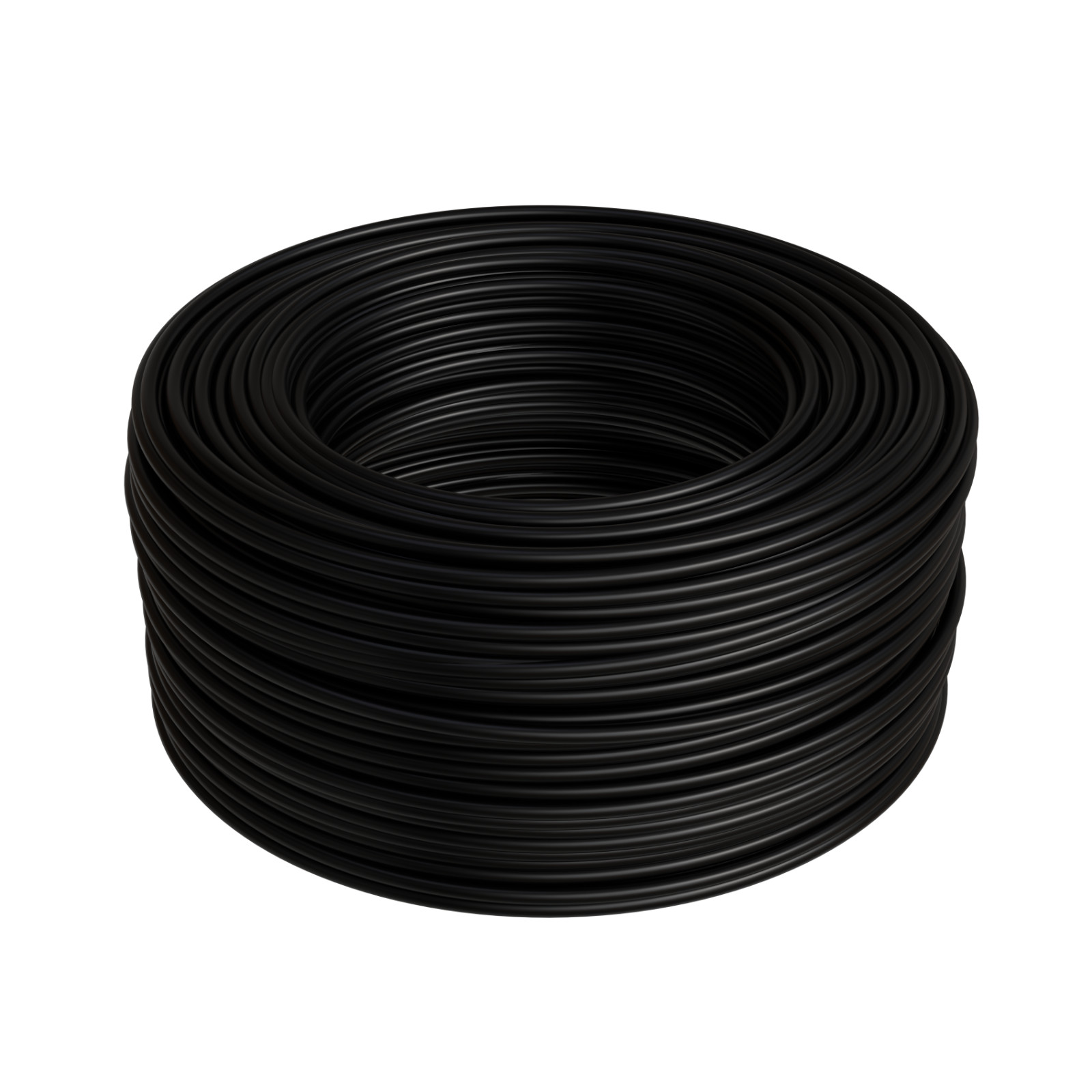 CAT5e UTP 500ft Black Network Ethernet Cable 24AWG CCA Bulk Solid Wire Pull Box