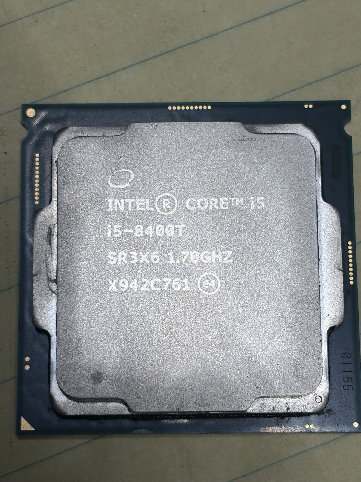 8Th Gen Intel Core i5-8400T LGA1151 CPU Processor 1.70GHz 6 Core 6 Threads SR3X6