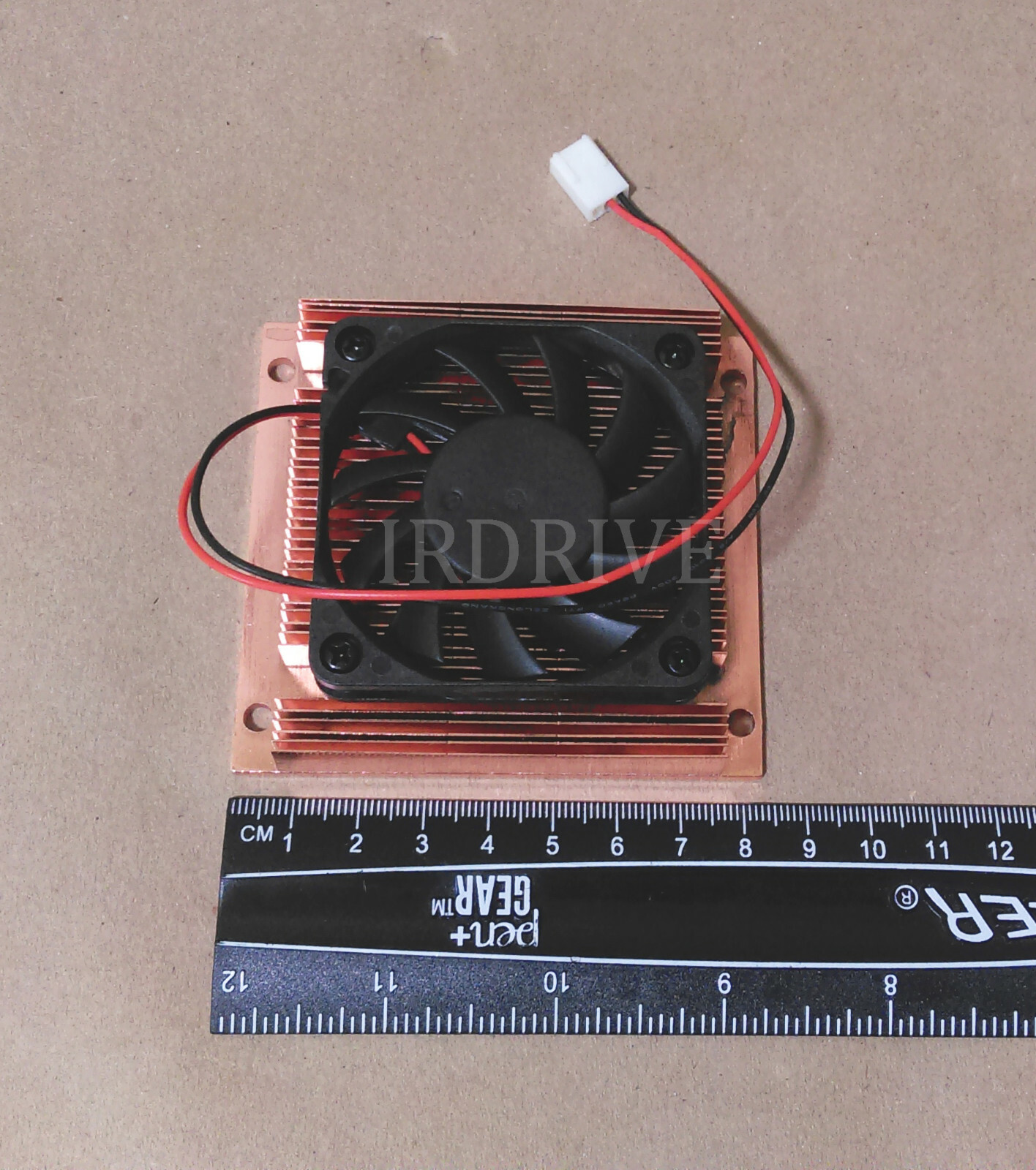 EverCool Low Profile 1U/2U Intel P4 Socket 478 Server Copper Heatsink CPU Cooler