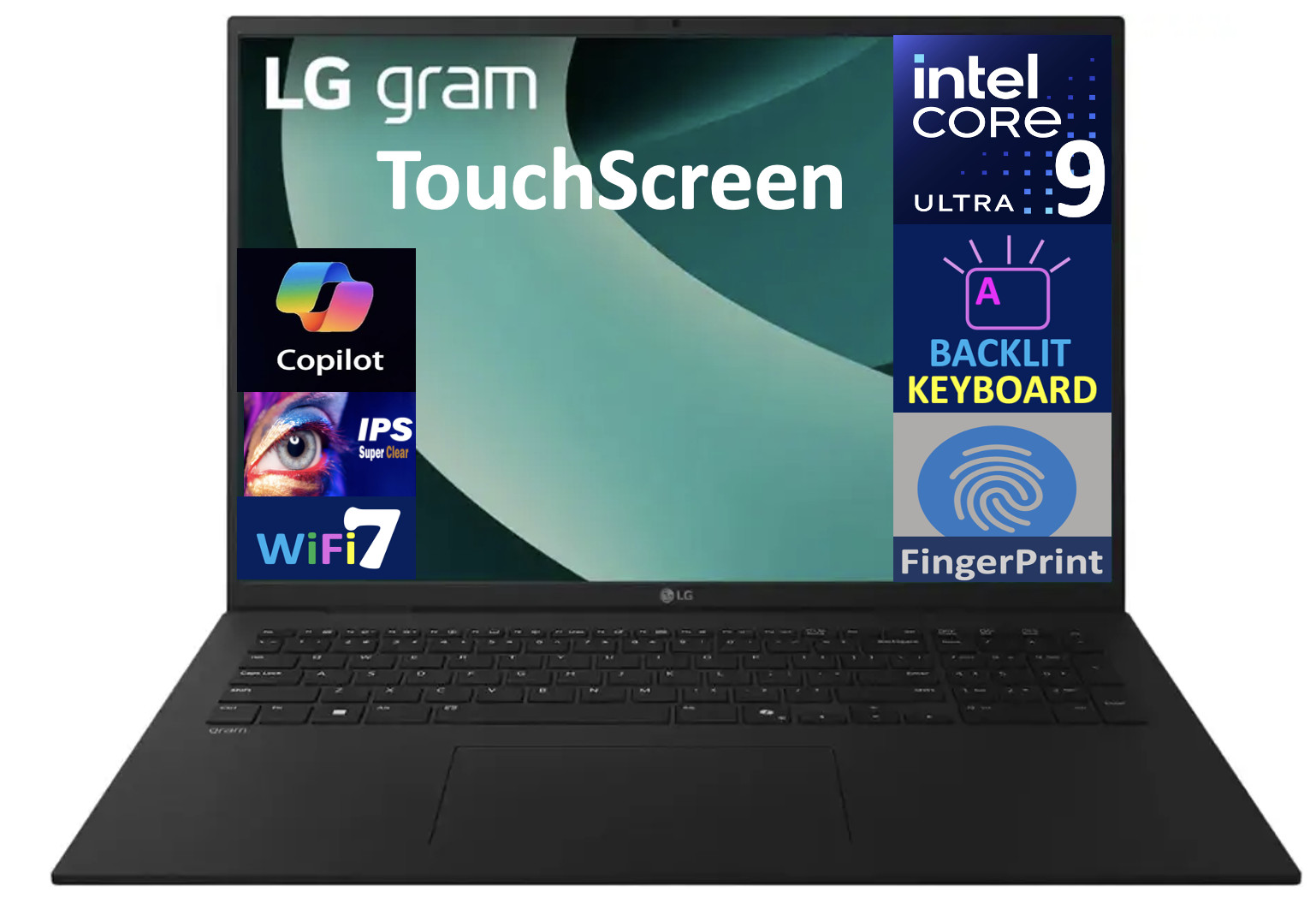 LG gram 17.0″ 2560×1600 Intel Ultra 9 288V 32GB RAM 1TB+PCIe SSD Windows 11 Home
