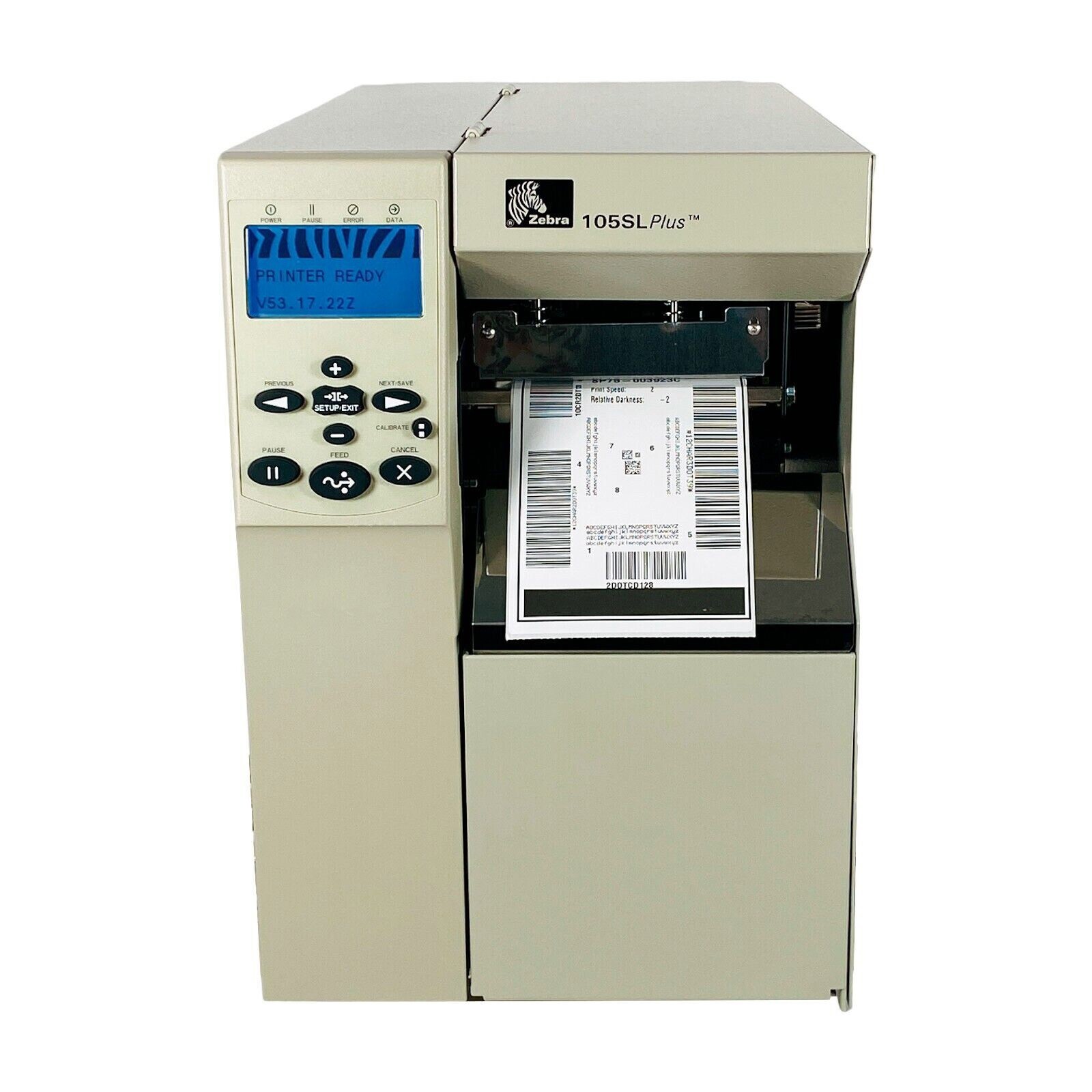 Zebra 105SL Plus Industrial High-speed Labeling Solution for Business Needs