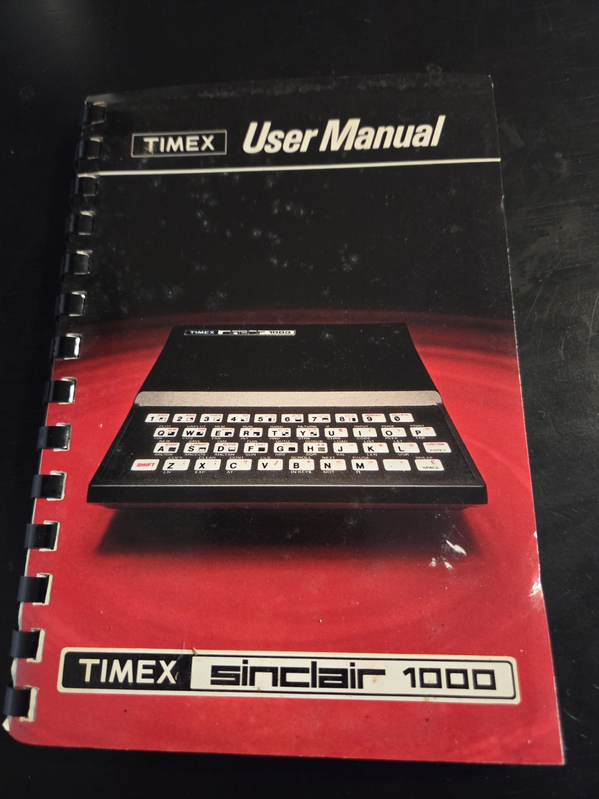 Timex Sinclair 1000 Original User Manual Instruction Book for the Computer 1982