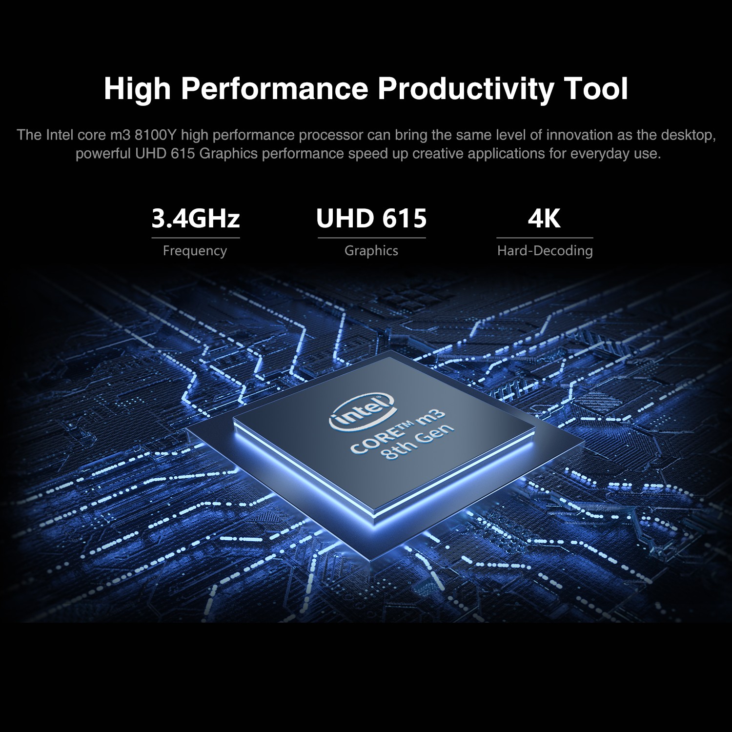 CHUWI 13.3in Aerobook Intel Core Laptop Computer 8G 256G Win11 Backlit keyboard