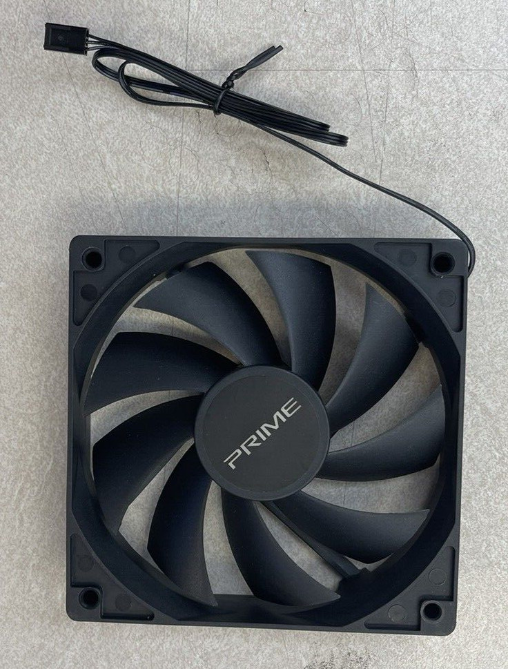 Asus Prime AP201 120mm Case Fan 1500RPM 3-Pin ZFH1225M New/ parted out Corsair
