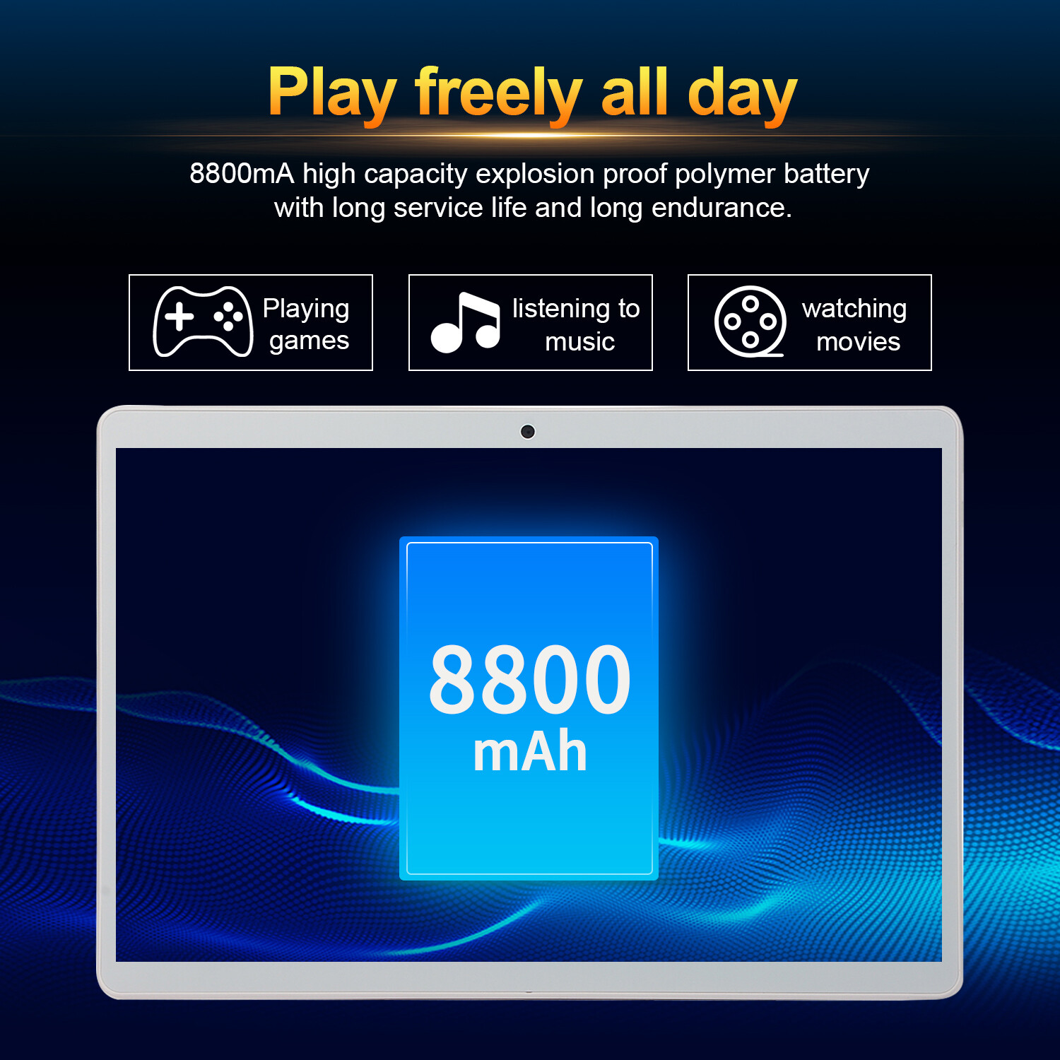 4G LTE Android 10 10.1” Tablets Deca Core 1920*1200 IPS 8GB RAM 256GB ROM GPS