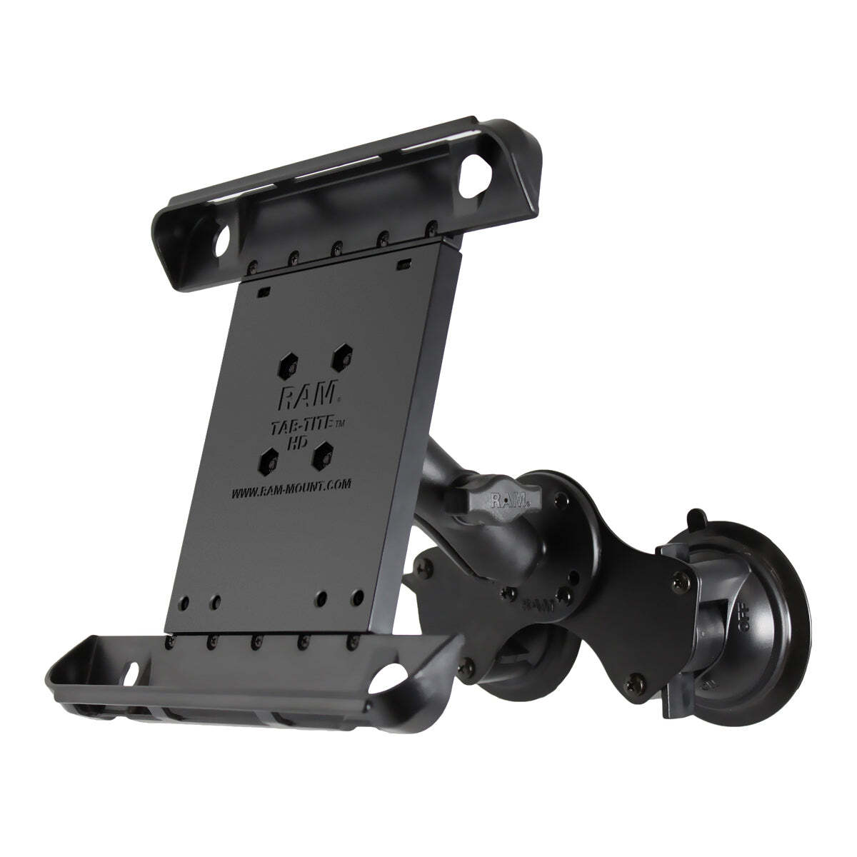 RAM-B-189-TAB3U RAM Tab-Tite with Twist-Lock Dual Suction for…