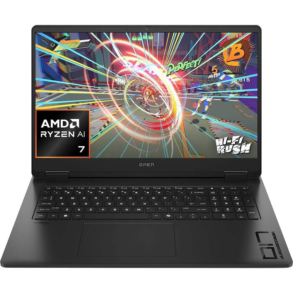 HP OMEN 17.3″ FHD Laptop: AMD Ryzen 7 350 – 16 GB | 512 GB – RTX 5050 – W11