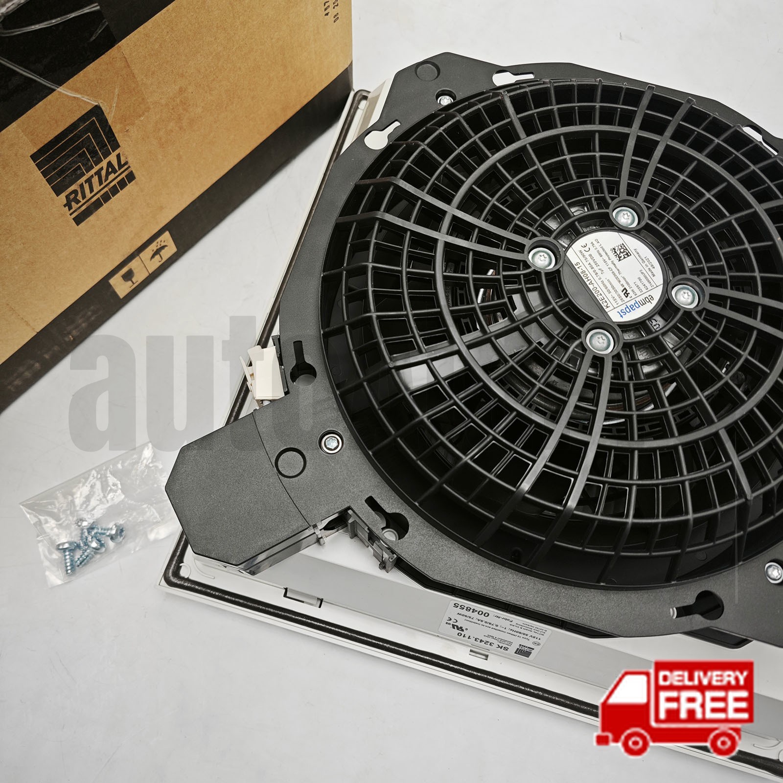 New Rittal K2E200-AH08-15 Fan for ebmpapst 115VAC 0.78/0.80A 75/90W 50/60Hz