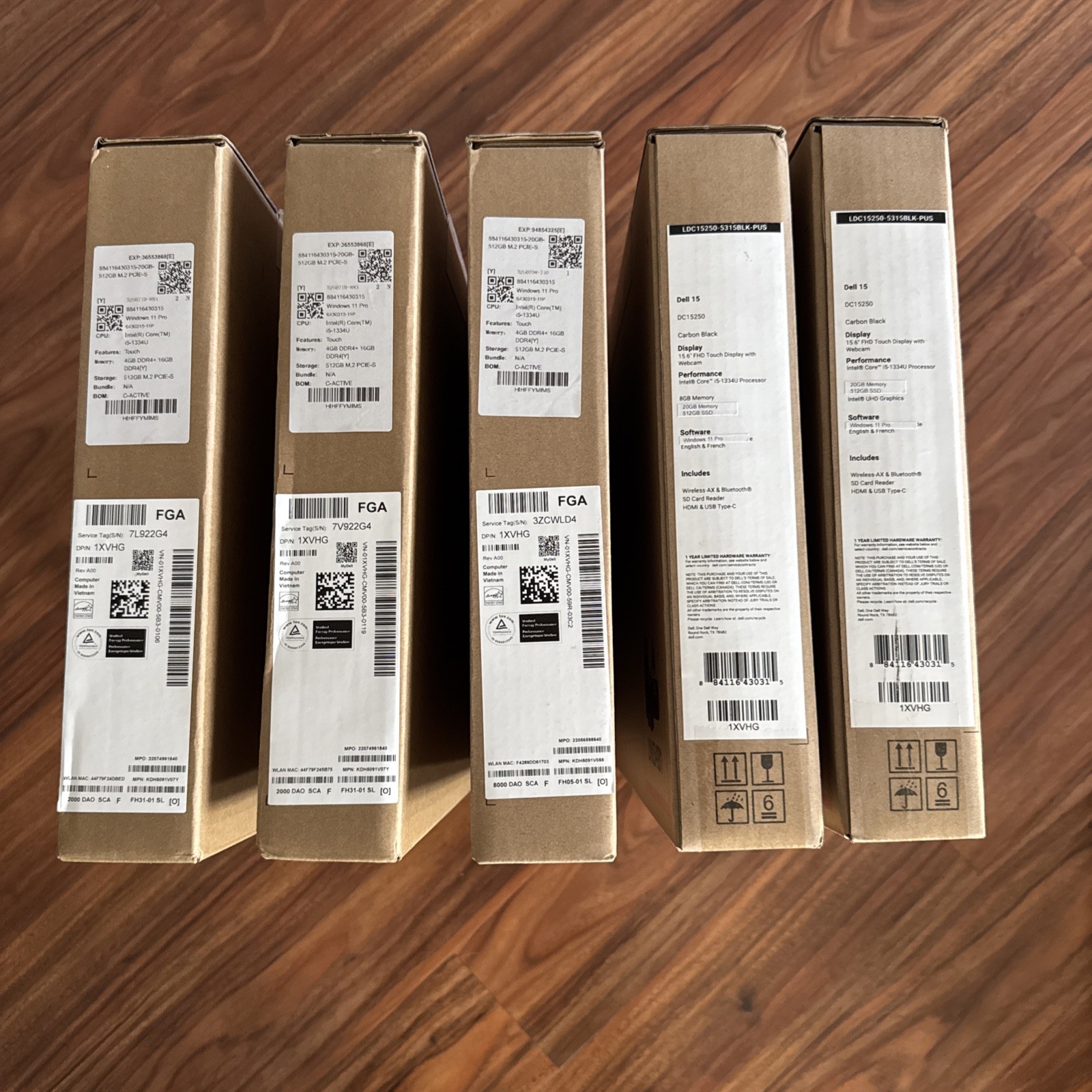 Dell Inspiron 15, 15.6” Touchscreen, Intel i5-1334U, 20GB RAM, 512SSD, WIN11 PRO