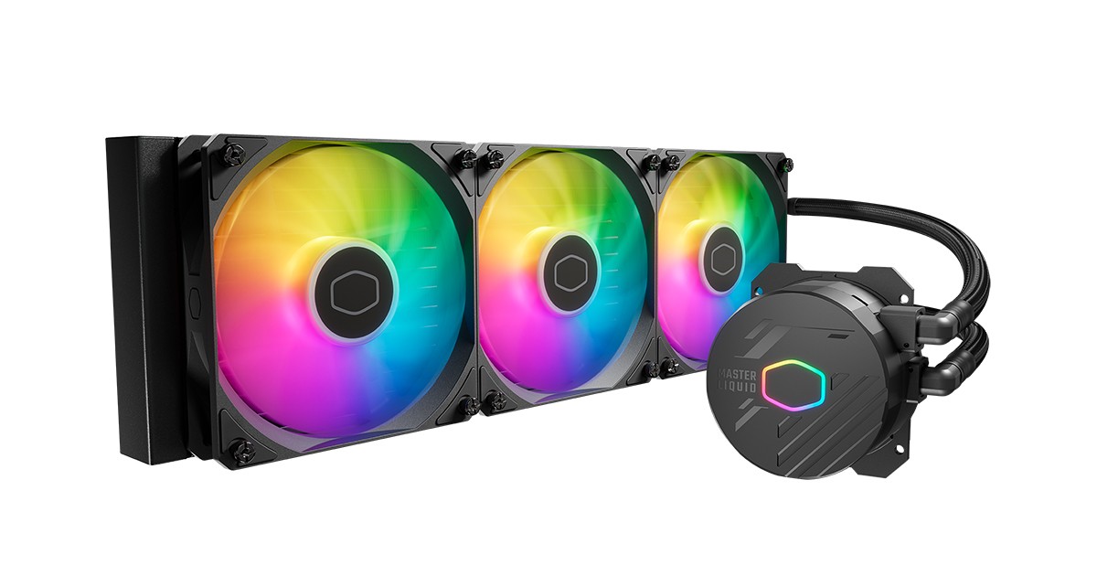 Cooler Master MasterLiquid 360L Core 360mm Close-Loop AIO Liquid Cooler, ARGB