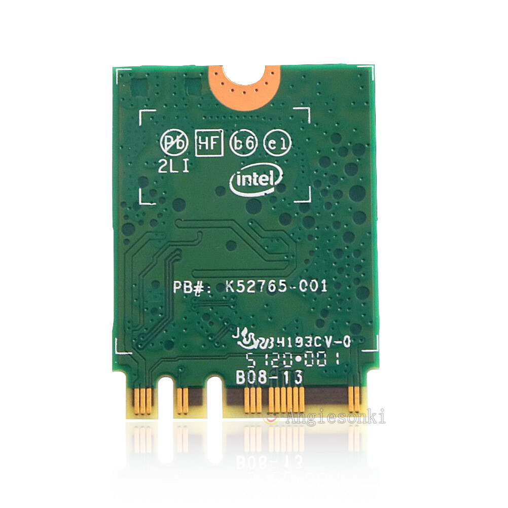 Intel AX210 Dual Band Bluetooth 5.2 Wifi 6E M.2 Card 3000Mbps Network Adapter