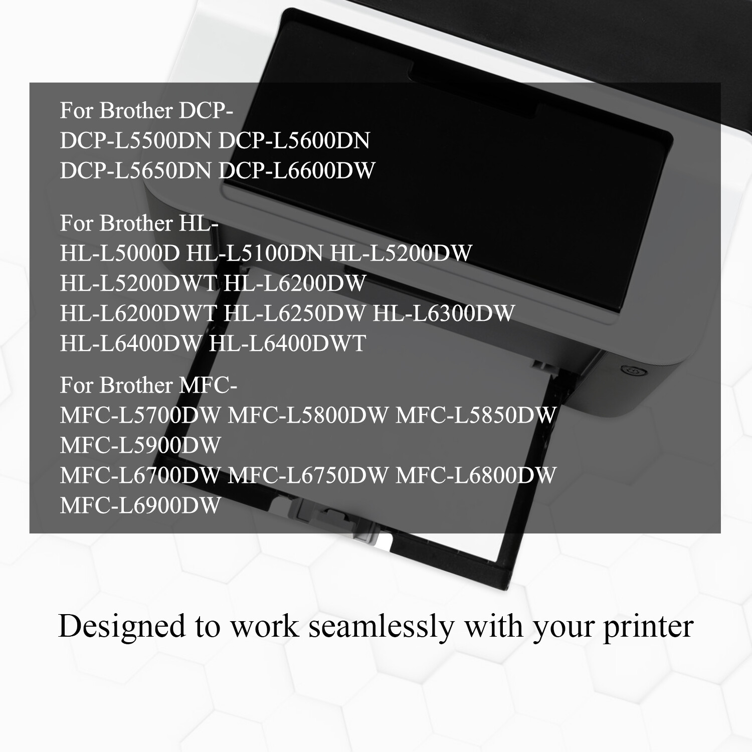 2PK TN850 Toner Cartridge for Brother TN-850 MFC-L5850DW MFC-L6700DW HL-L5200DWT