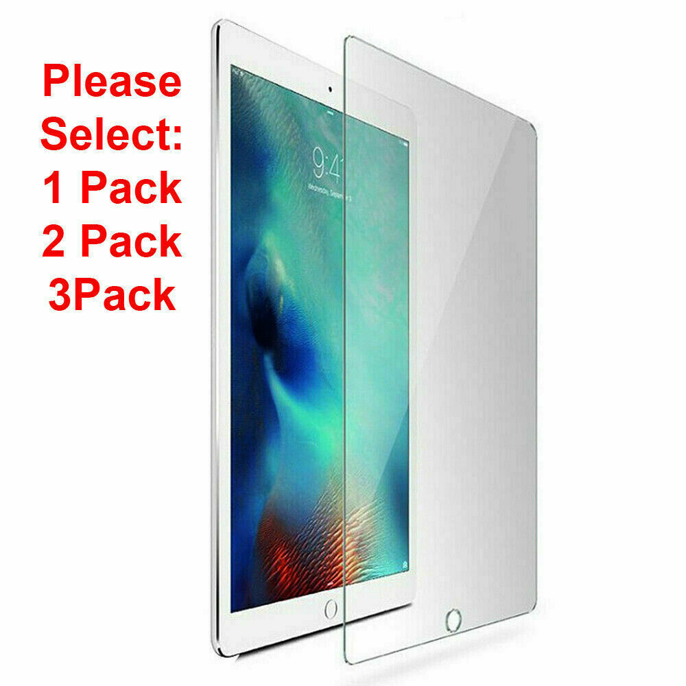 Tempered Glass Screen Protector For iPad 10.2 11 9.7 5th 6th Air Pro Mini 2 3 4