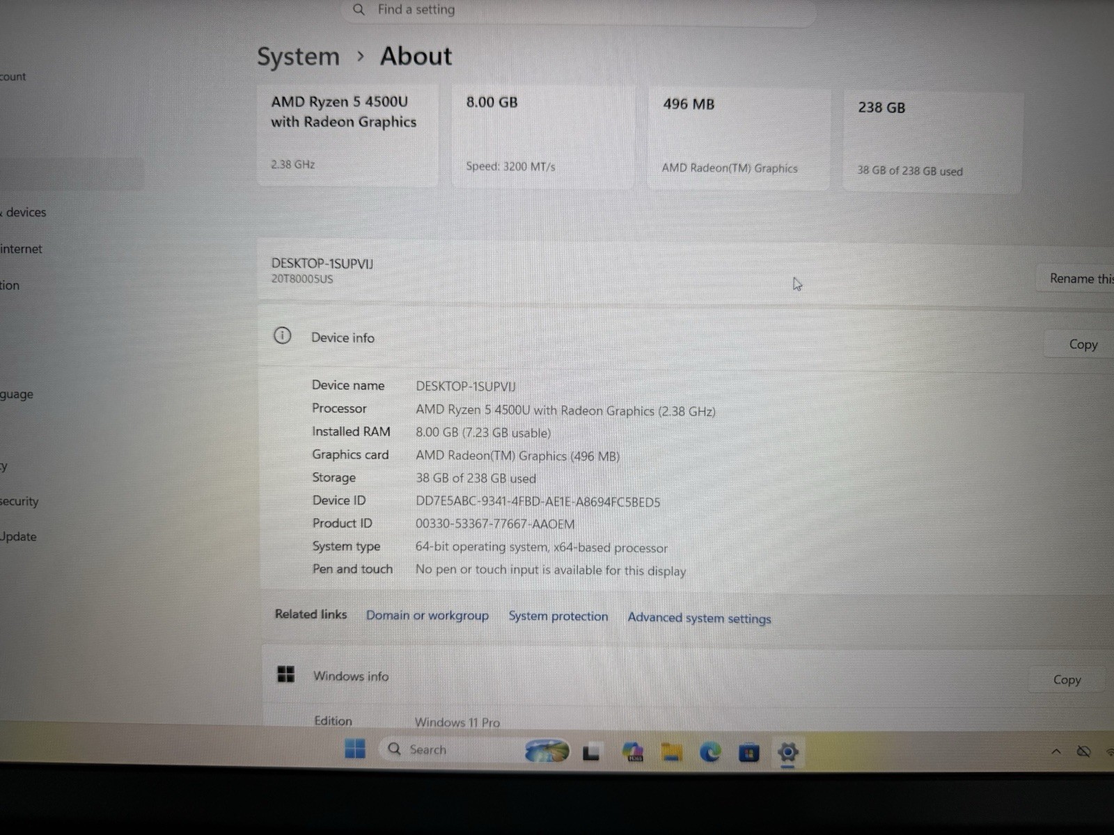 Lenovo E15 Gen 2