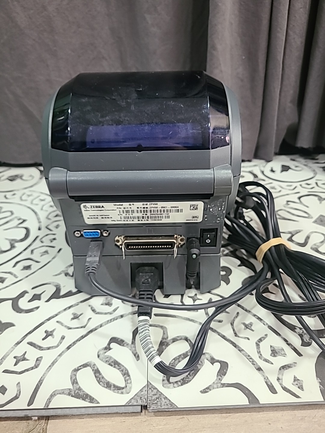 Zebra ZP450 Direct Thermal Shipping Label Printer USB + Ethernet