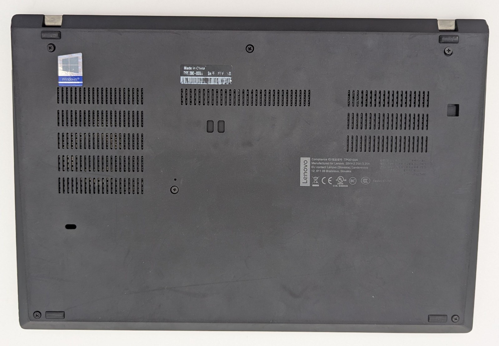 Incomplete Lenovo ThinkPad T490 14″ Laptop Intel Core i7-8565U 1.80GHz 8GB RAM