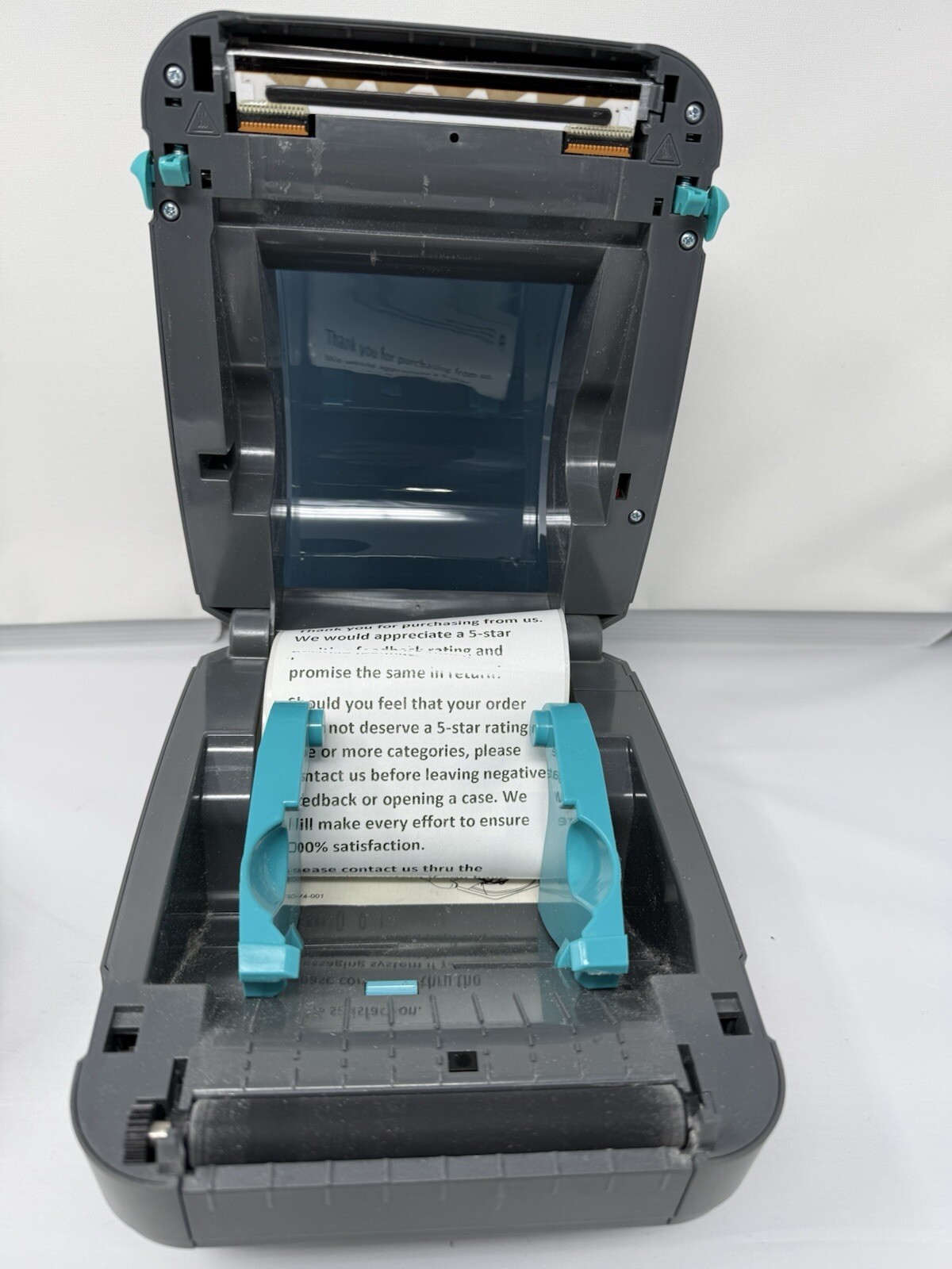 Zebra GK420D Thermal Label Printer USB/Serial w Free Labels&Cables REFURB