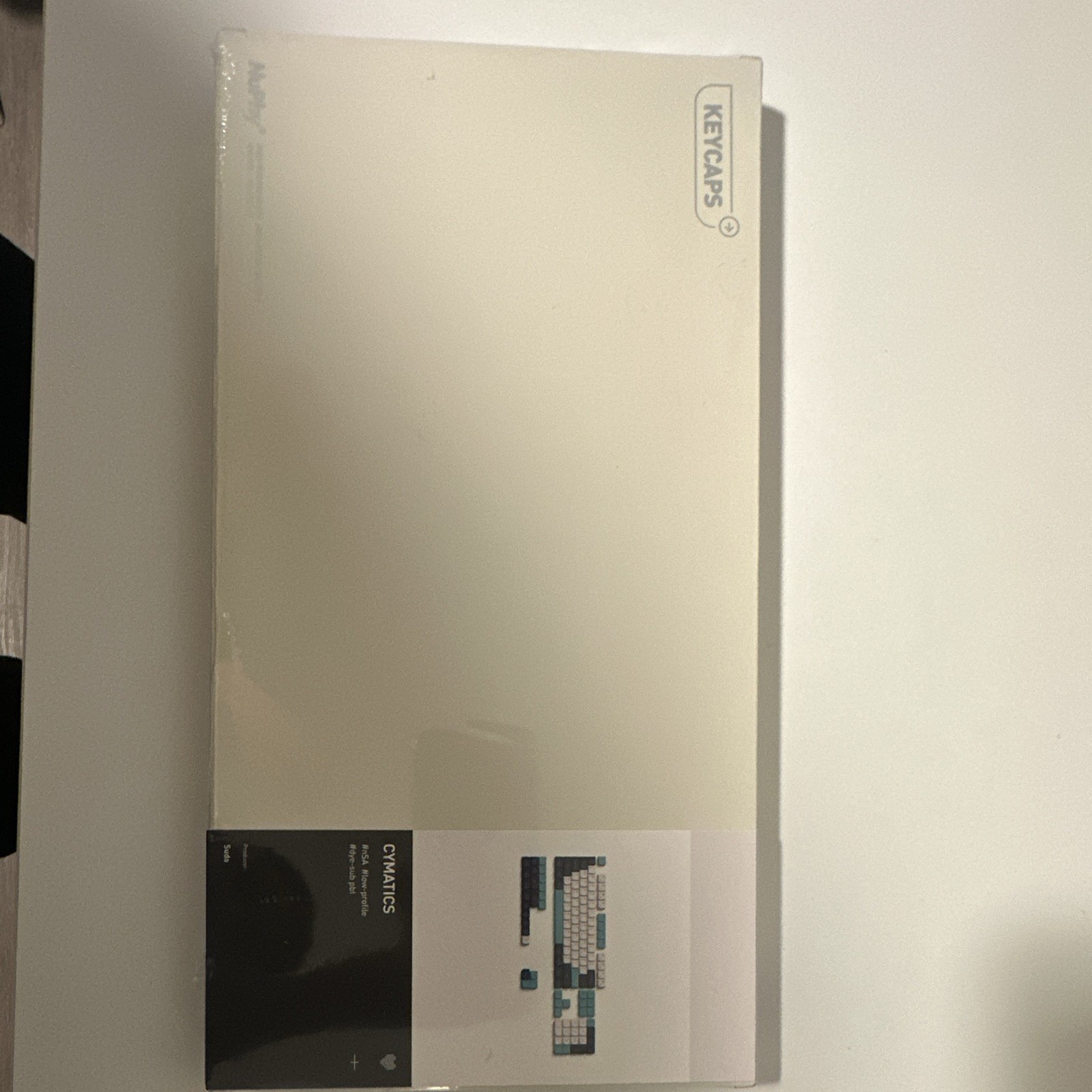 NuPhy Air100 V3 Wireless LowProfile Keyboard QWERTY White/Gray/Teal + Accessory