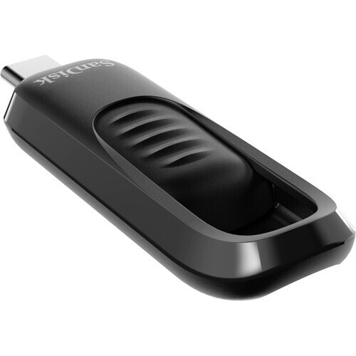 SanDisk 256GB Ultra Slider USB-C 3.2 Gen 1 Flash Drive Key Ring SDCZ480-256G-G46