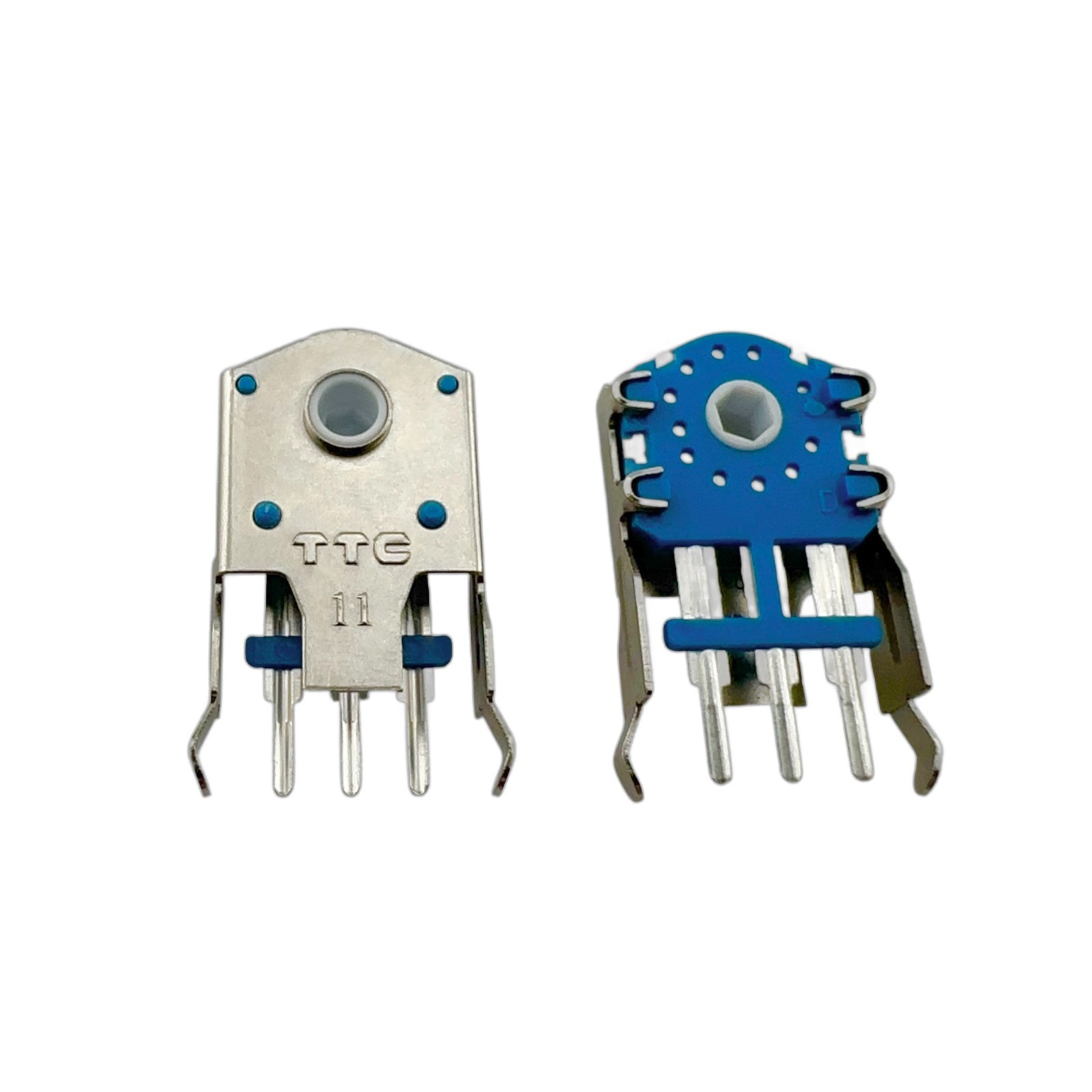 TTC 11mm White Core Dust-Proof Mouse Scroll Wheel Encoder – 2pcs