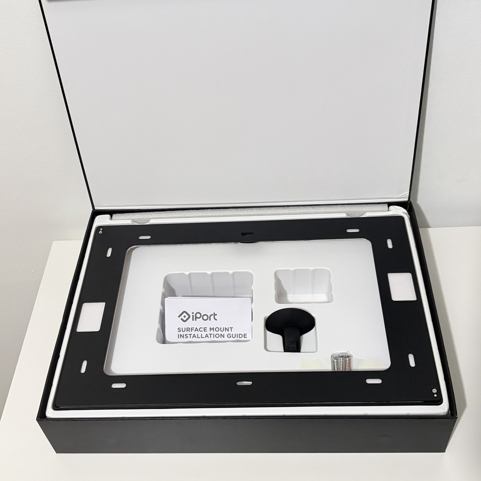 iPort Surface Mount Bezel for Apple iPad Pro 12.9″ – Black – New Open Box