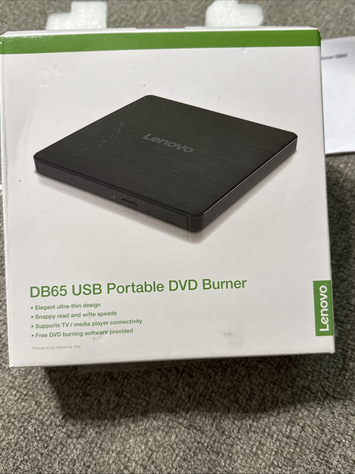 Lenovo Slim DVD Burner DB65 (888015471) Black FREE SHIPPING FROM MISSOURI