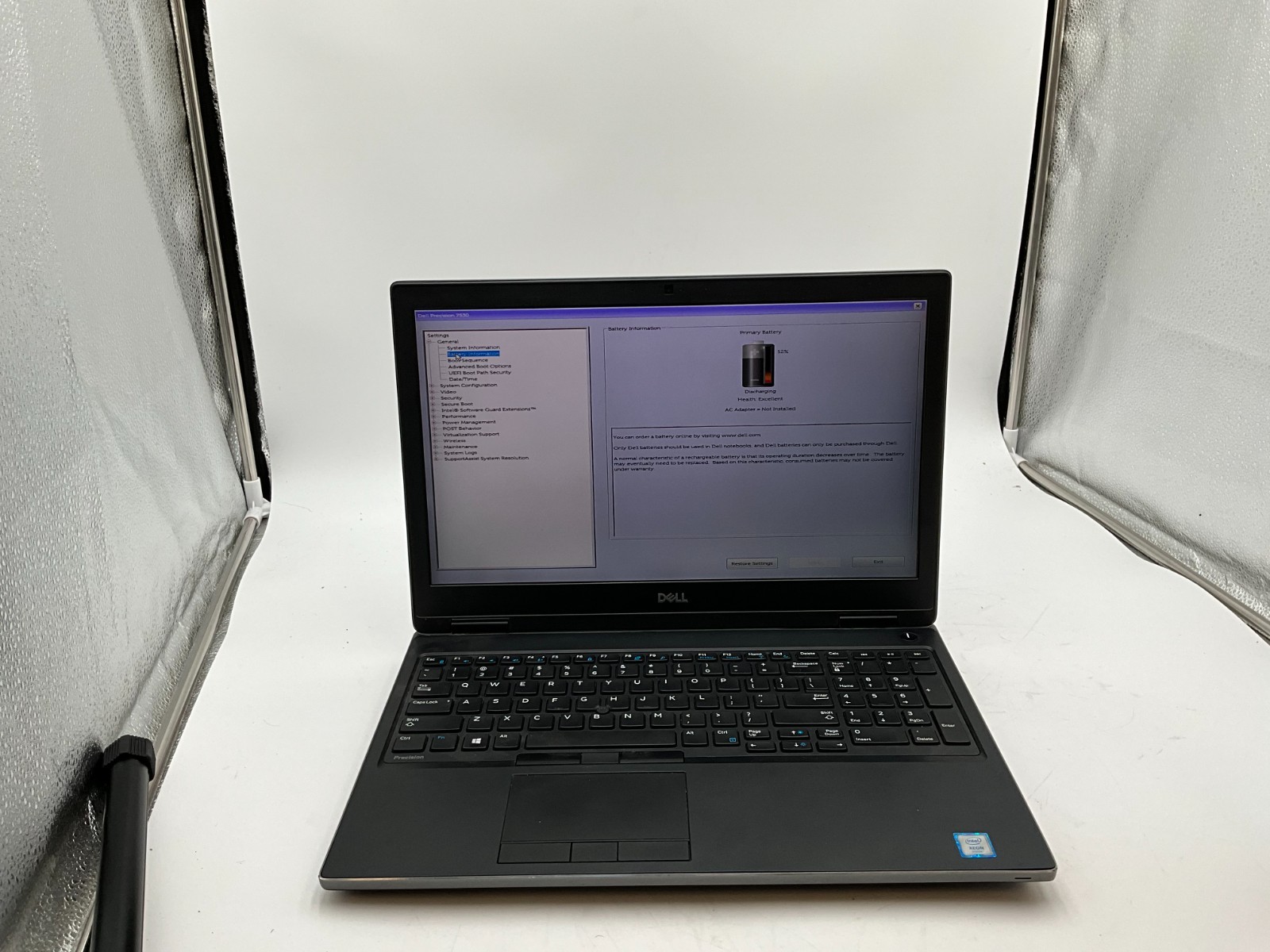 DELL Precision 7530 XEON E-2186M 2.9G 64gb 1tb P3200 15.6″ LAPTOP 16X95S2