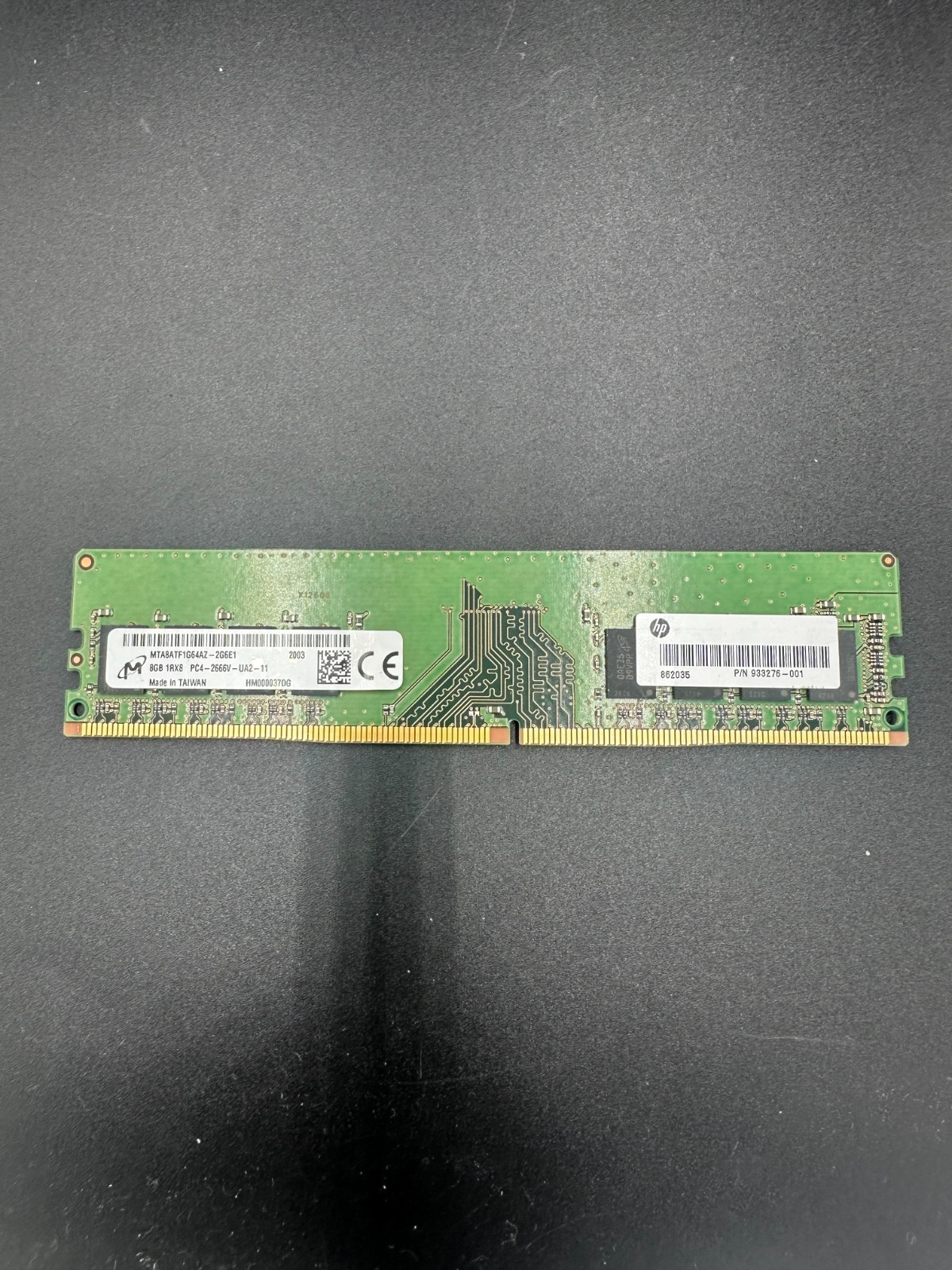 8GB Micron DDR4 PC4-2666V MTA8ATF1G6AZ-2G6E1 -Desktop RAM – Tested