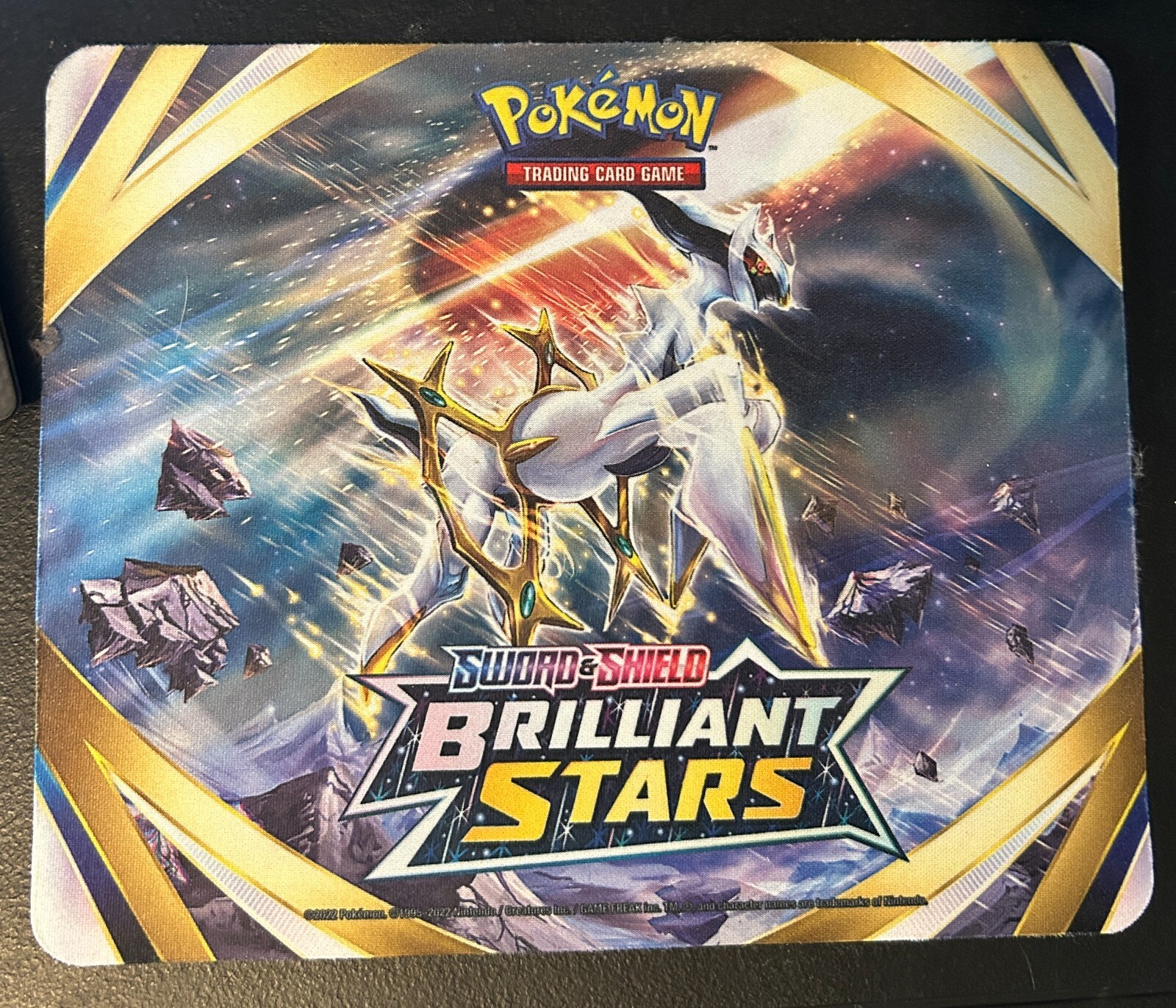 Pokémon Brilliant Stars Store Promotional Mouse Pad Arceus