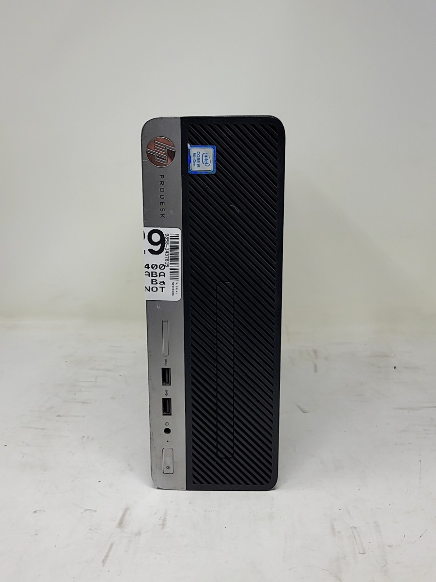 HP PRODESK 400 G5 4DQ09UT-ABA SFF PC Barebones SEE NOTES