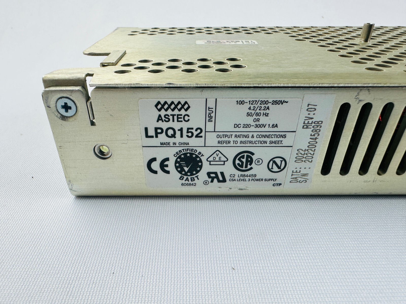 Astec LPQ152 Power Supply