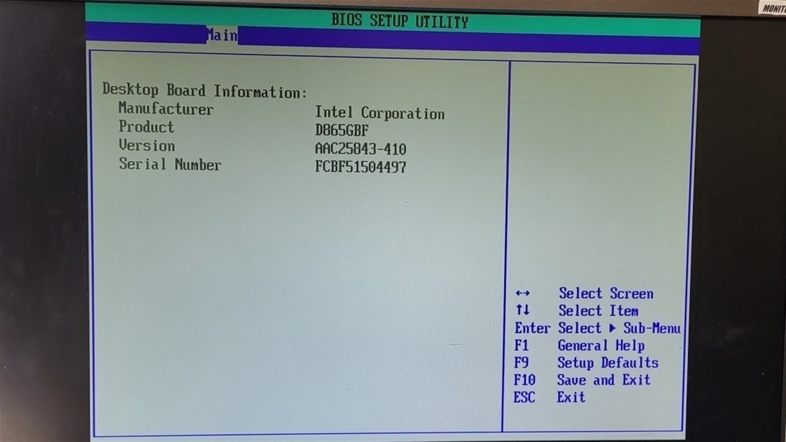 American Dynamics Intellex LT Intel D865GBF Celeron 2.8GHz 512MB 0HD
