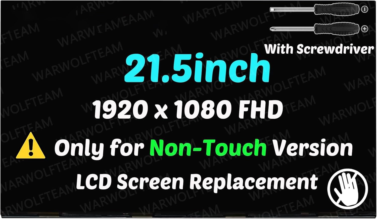 21.5in HP 22-DG0019 22-DG0020 22-DG0023W All-in-One LCD Non-Touch Screen Display