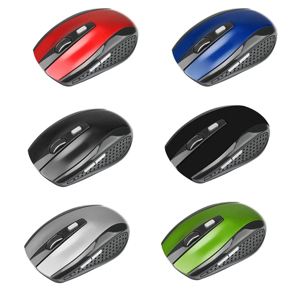 2.4GHz Wireless Optical Mouse Mice & USB Receiver For PC Laptop Computer DPI USA