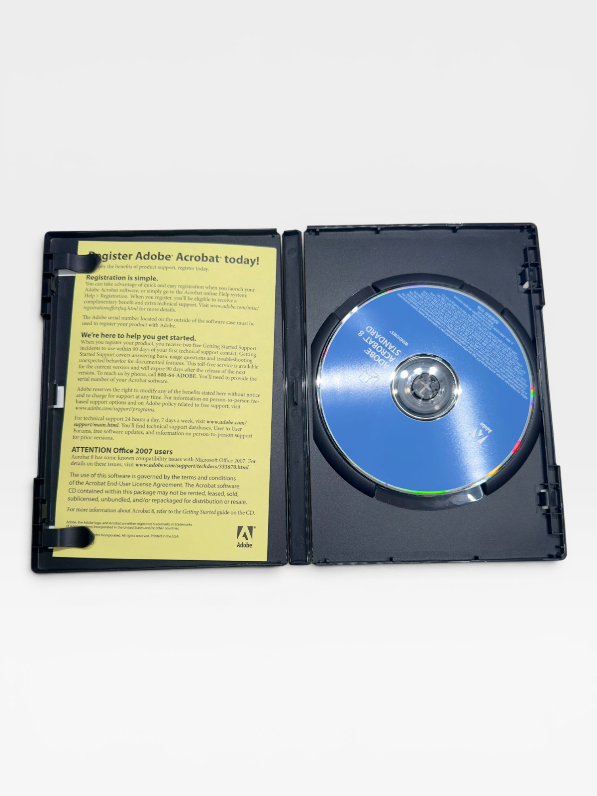 Microsoft Windows Vista Business OEM DVD SP1 32-Bit Installation Disc & COA Case