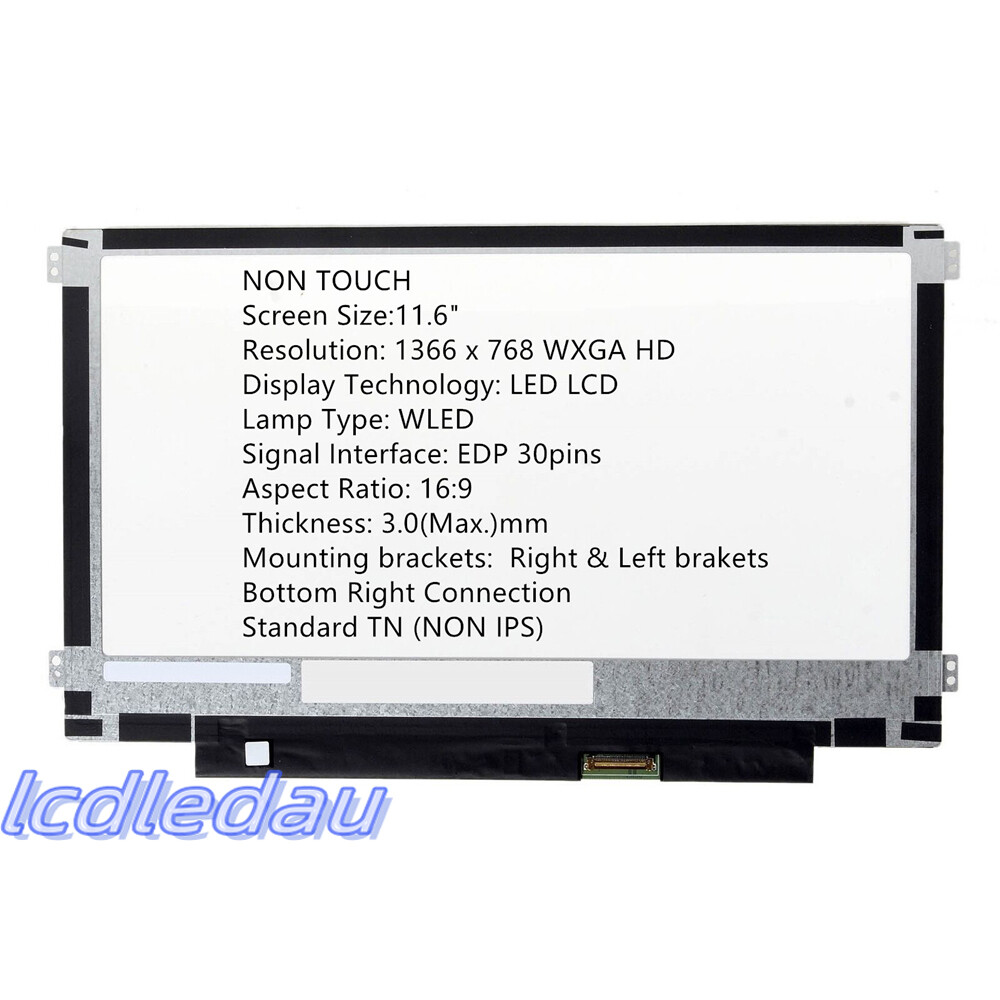 For HP Stream 11-AH010NR 11-AH013WM 11-AH020NR LCD Display Screen Replacement