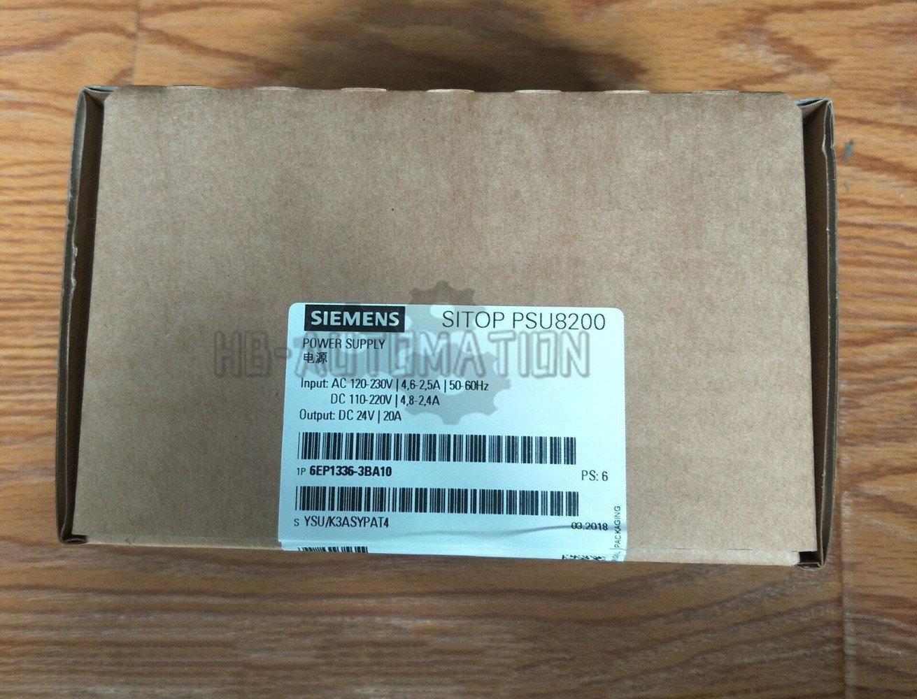 New Siemens Boxed Power Supply 6EP1 436-3BA10 6EP14363BA10 1-year Warranty ZX