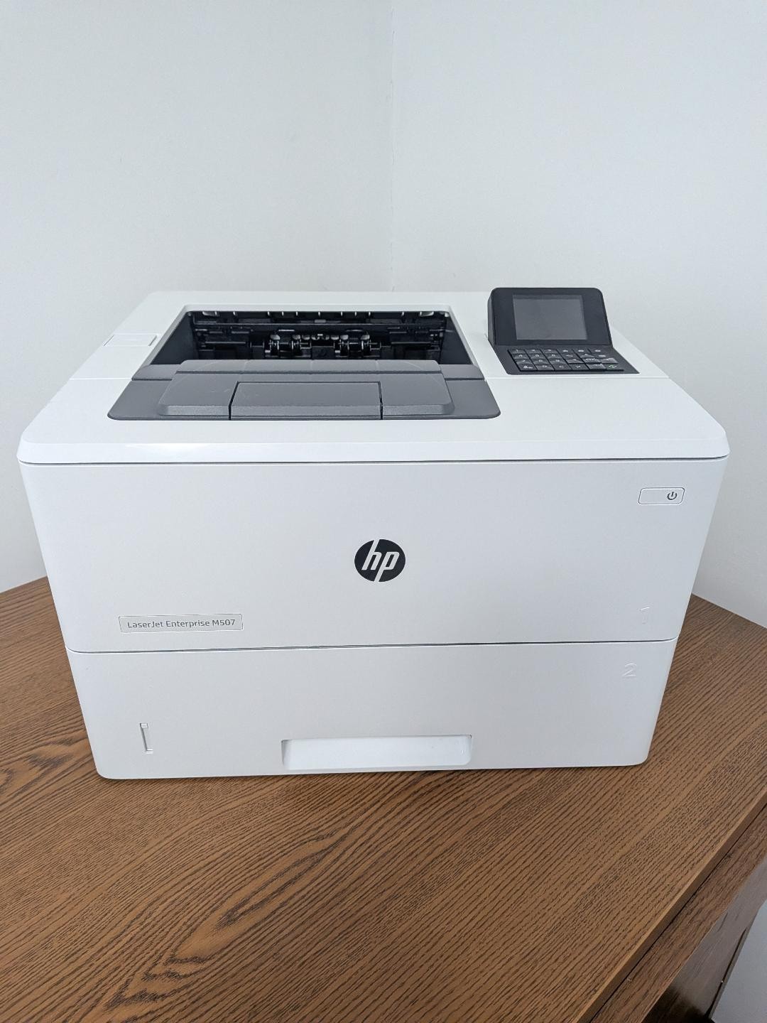 HP LaserJet Enterprise M507dn Monochrome Printer Only 1200 life time prints